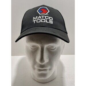 Matco Tools Baseball Cap, Black, Mesh Back Snap Brand New